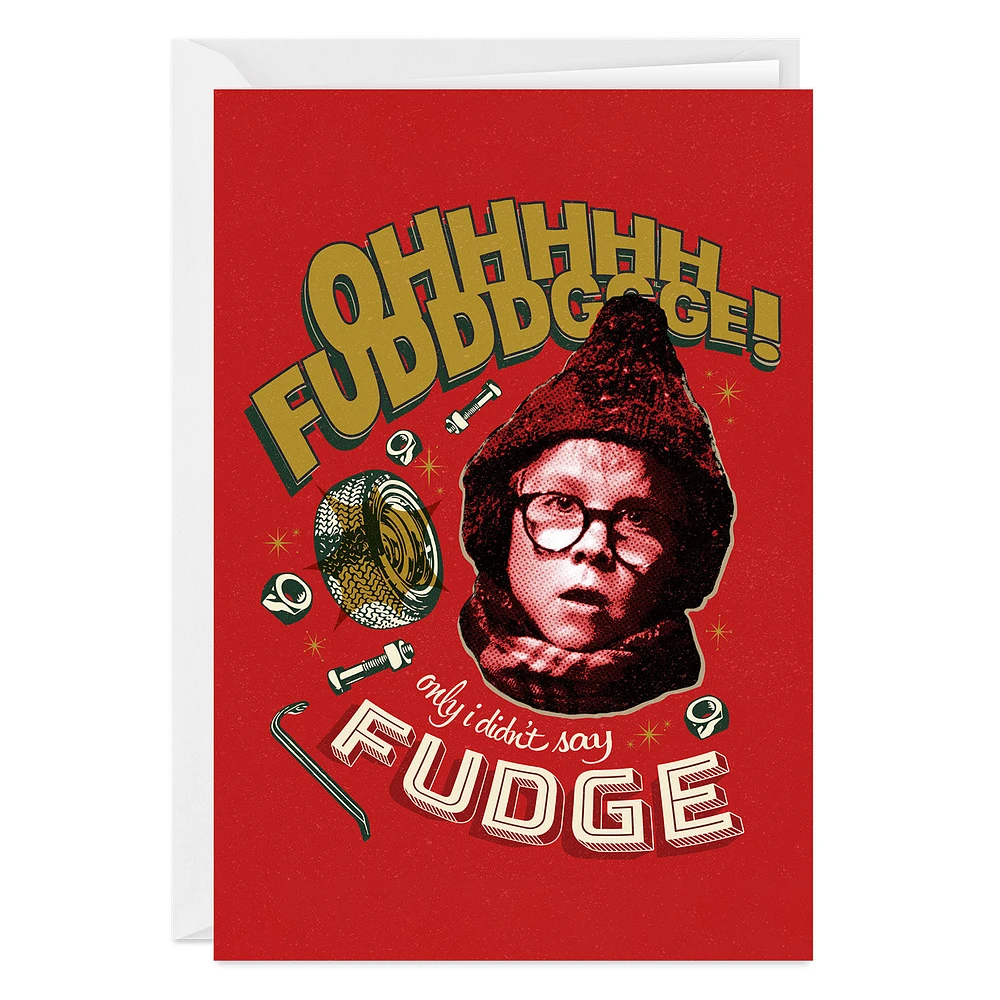 A Christmas Story™ Ohhhhh Fudddggge Custom Christmas Card for only USD 4.99 | Hallmark