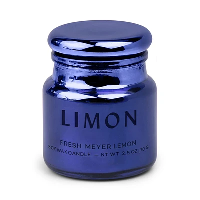 Paddywax Chroma Limon Cobalt Metallic Glass Candle, 2.5 oz. for only USD 18.99 | Hallmark