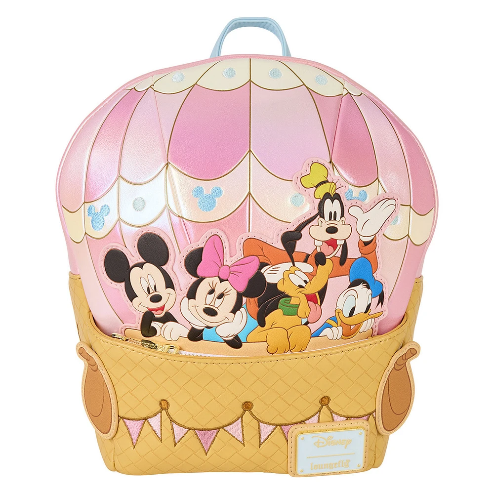 Loungefly Disney Mickey and Friends Hot Air Balloon Mini Backpack for only USD 80.00 | Hallmark