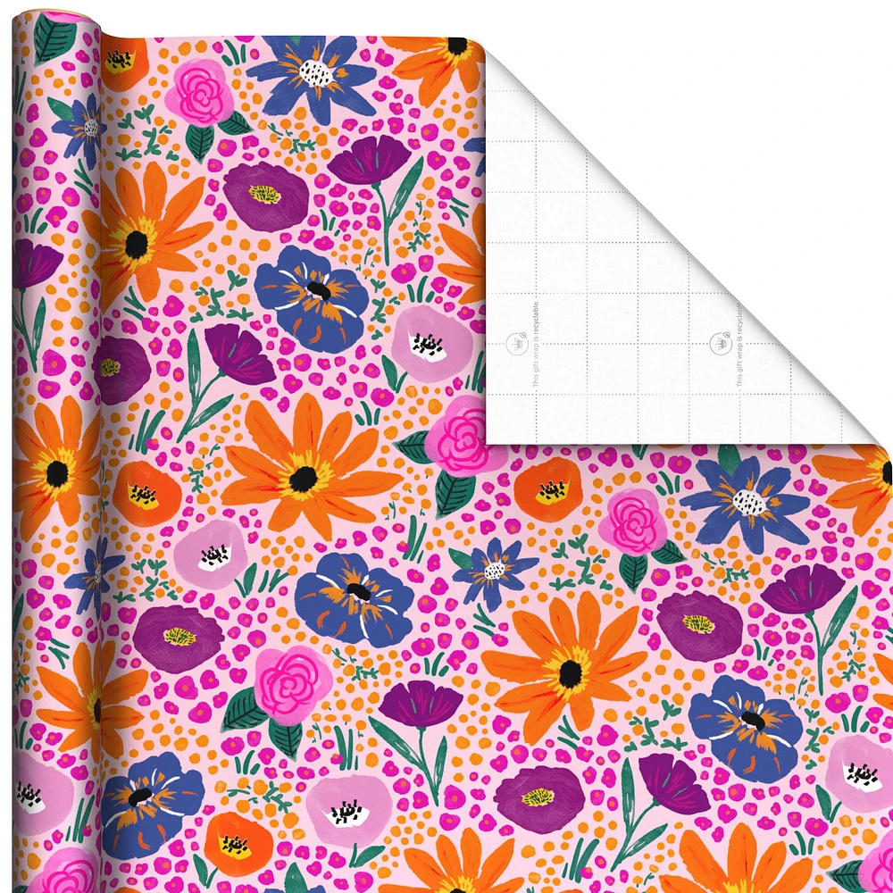 Garden Stroll Floral Wrapping Paper Roll, 20 sq. ft. for only USD 4.99 | Hallmark