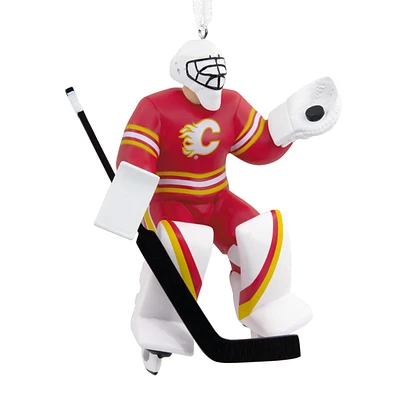 NHL Calgary Flames® Goalie Hallmark Ornament for only USD 14.99 | Hallmark
