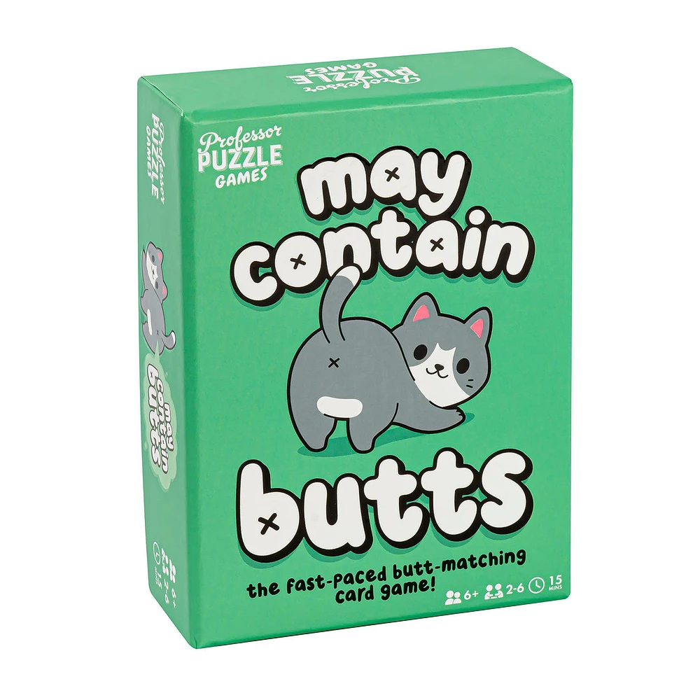 Professor Puzzle May Contain Butts Matching Card Game for only USD 9.99 | Hallmark