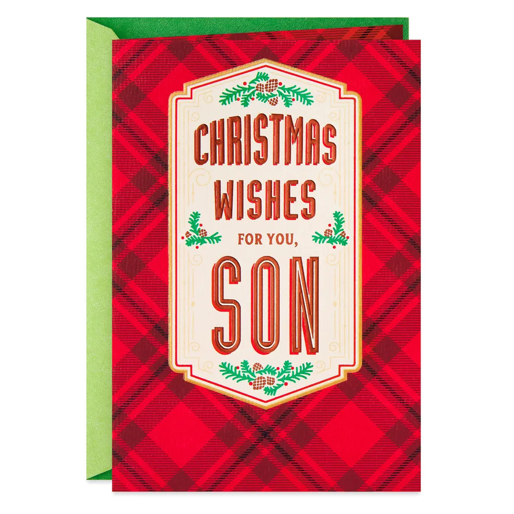 Special Wishes for You Christmas Card for Son for only USD 5.99 | Hallmark