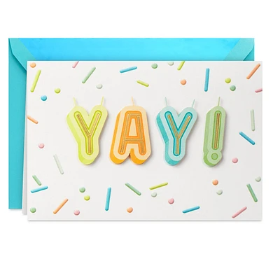 Yay Birthday Card for Kids for only USD 7.59 | Hallmark