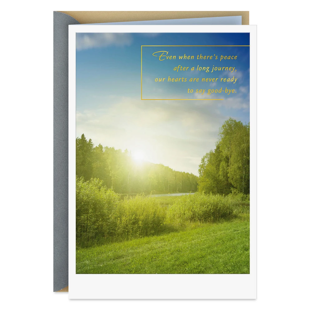 Never Ready to Say Good-Bye Sympathy Card for Loss After Long Illness for only USD 2.99 | Hallmark