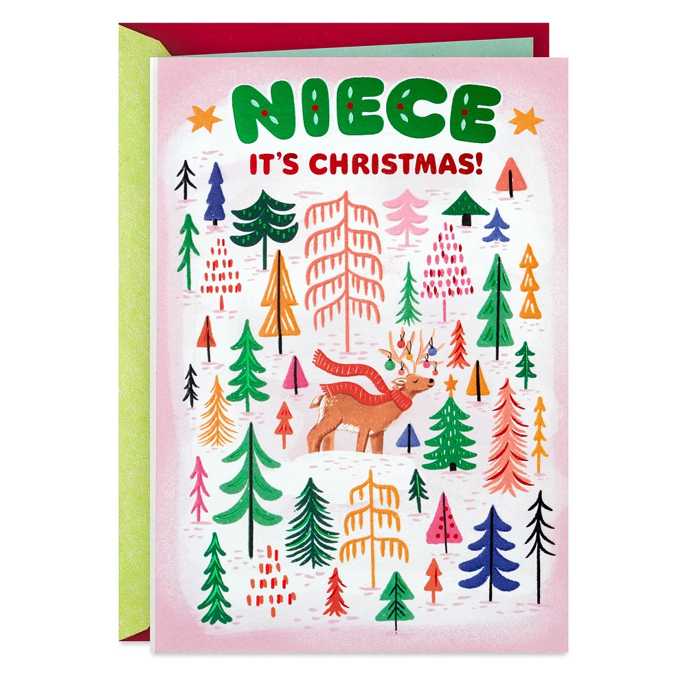 Be Dazzling Christmas Card for Niece for only USD 4.99 | Hallmark