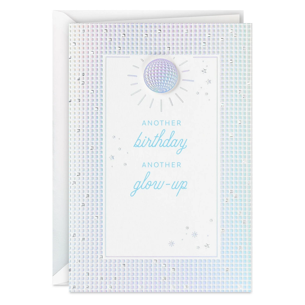 Disco Ball Glow-Up Birthday Card for only USD 7.59 | Hallmark