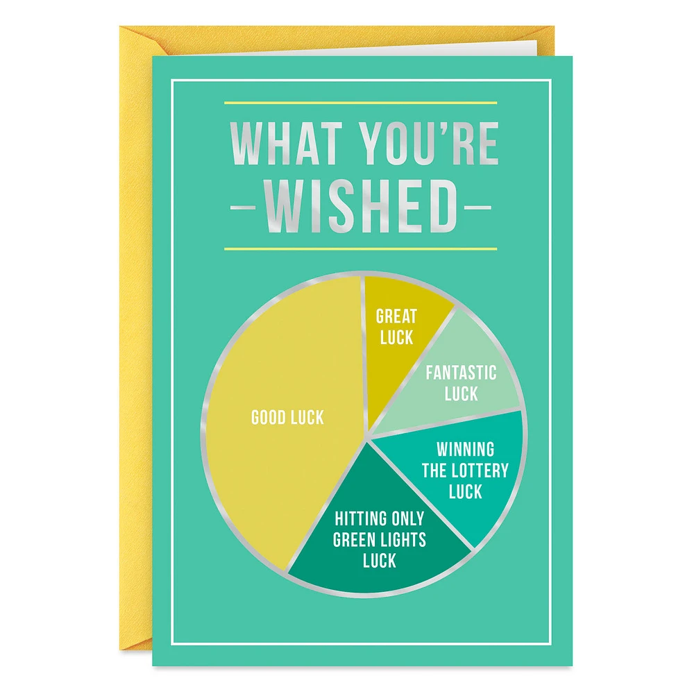 Wishing You All the Luck Funny Good Luck Card for only USD 4.49 | Hallmark
