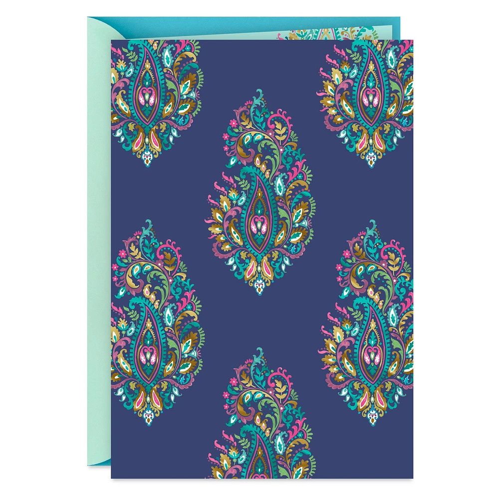Elegant Paisley Pattern Blank Card for only USD 3.99 | Hallmark