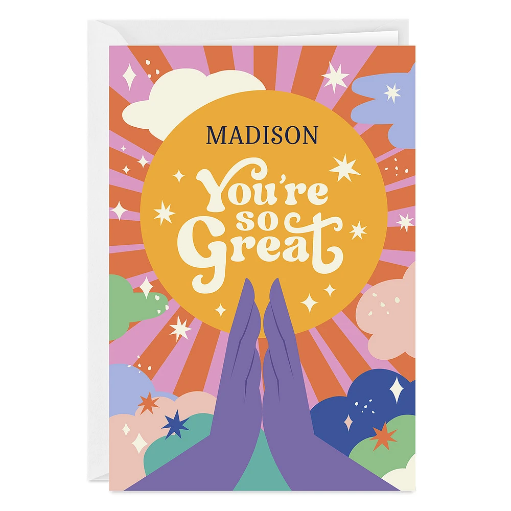 You're So Great Custom Card for only USD 4.99 | Hallmark
