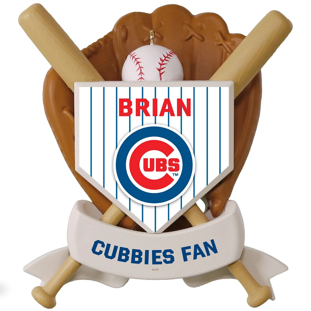 MLB Chicago Cubs™ Baseball Personalized Ornament