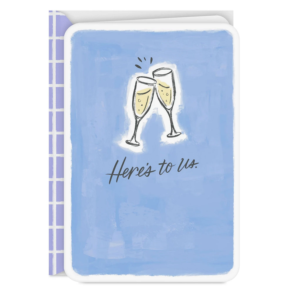 Here's to Us Blank Love Card for only USD 2.99 | Hallmark