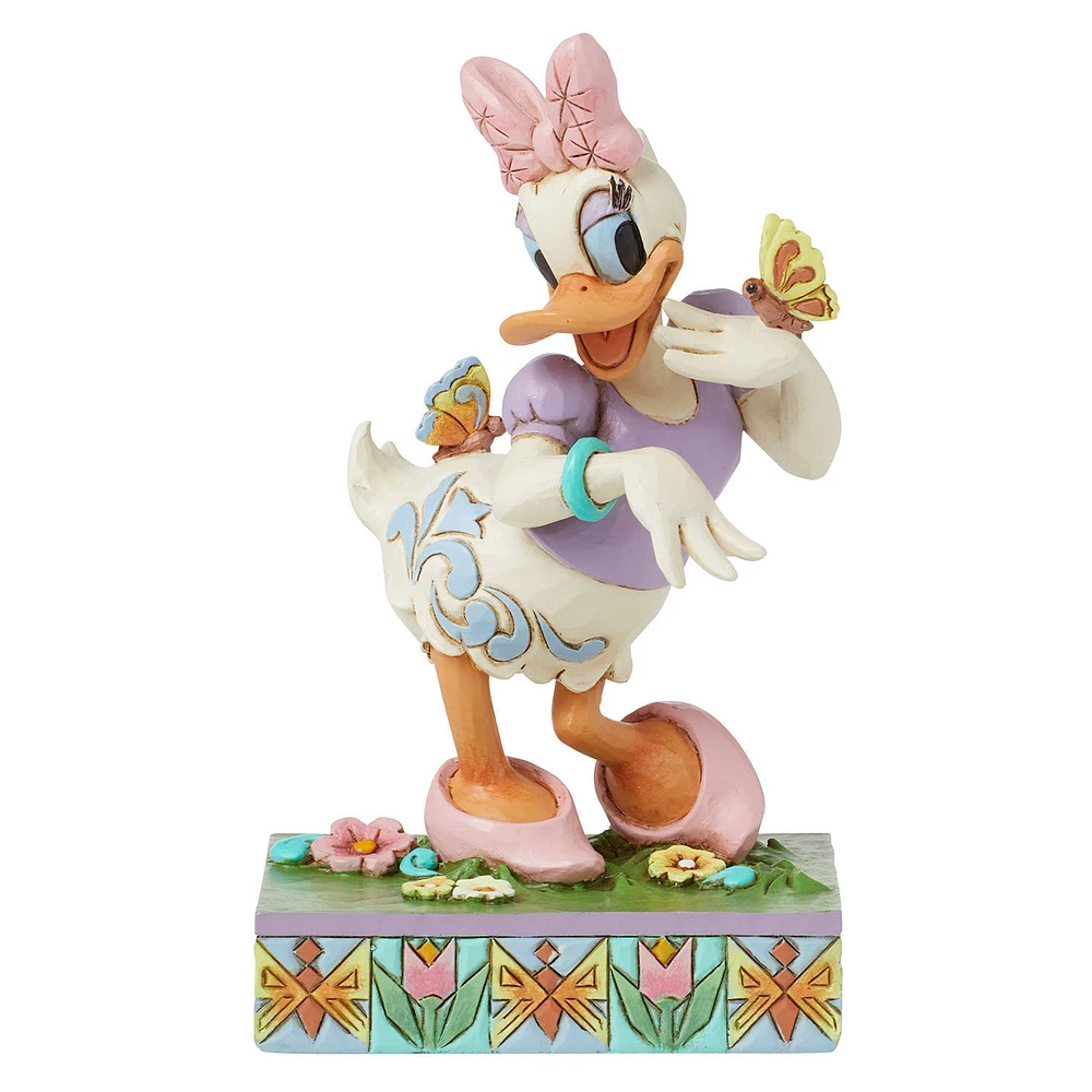 Jim Shore Disney Daisy Duck With Butterflies Figurine, 5" for only USD 49.99 | Hallmark