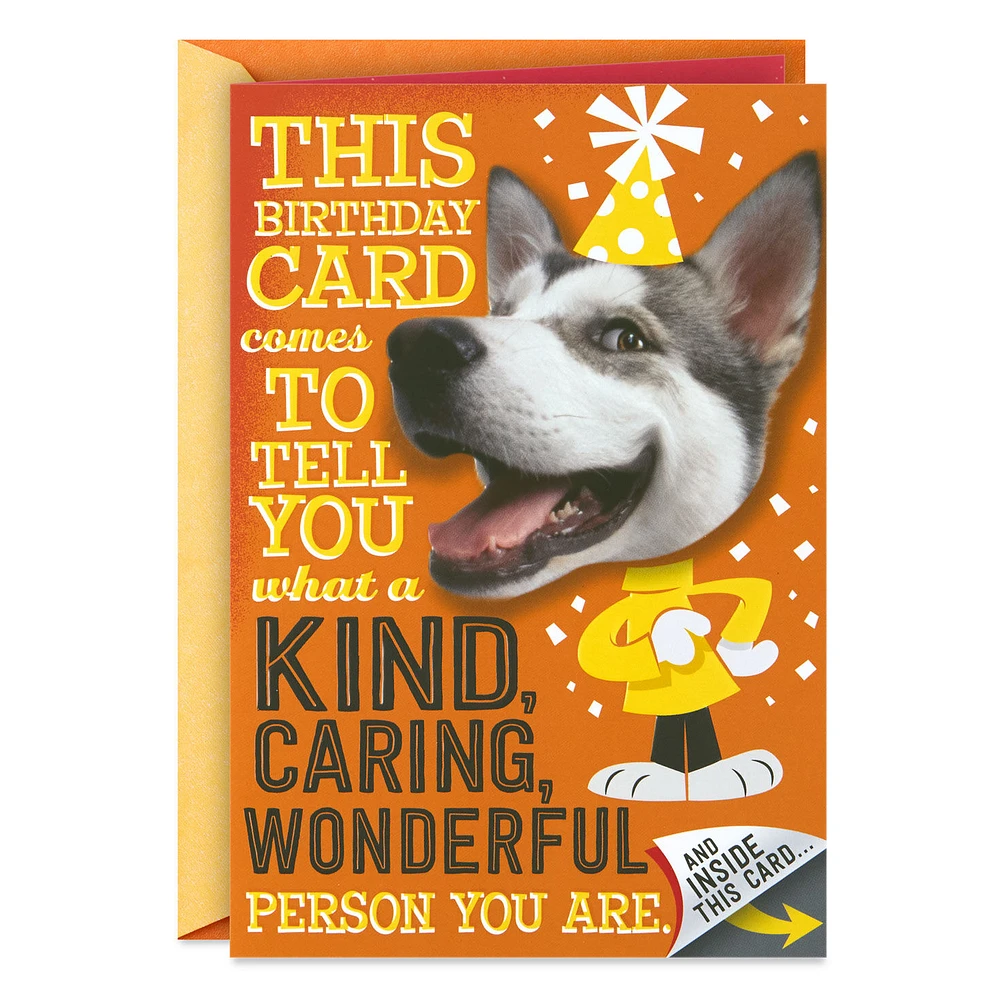 Hugging Dog Pop-Up Birthday Card With Mini Cards for only USD 6.59 | Hallmark