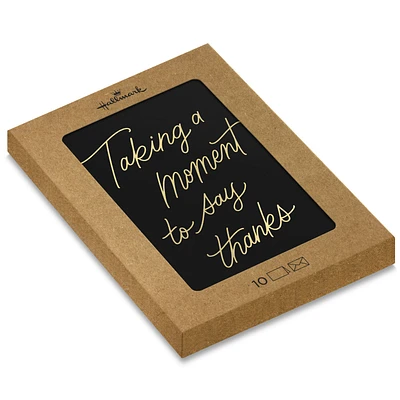 Taking a Moment to Say Thanks Blank Thank You Notes, Pack of 10 for only USD 10.49 | Hallmark