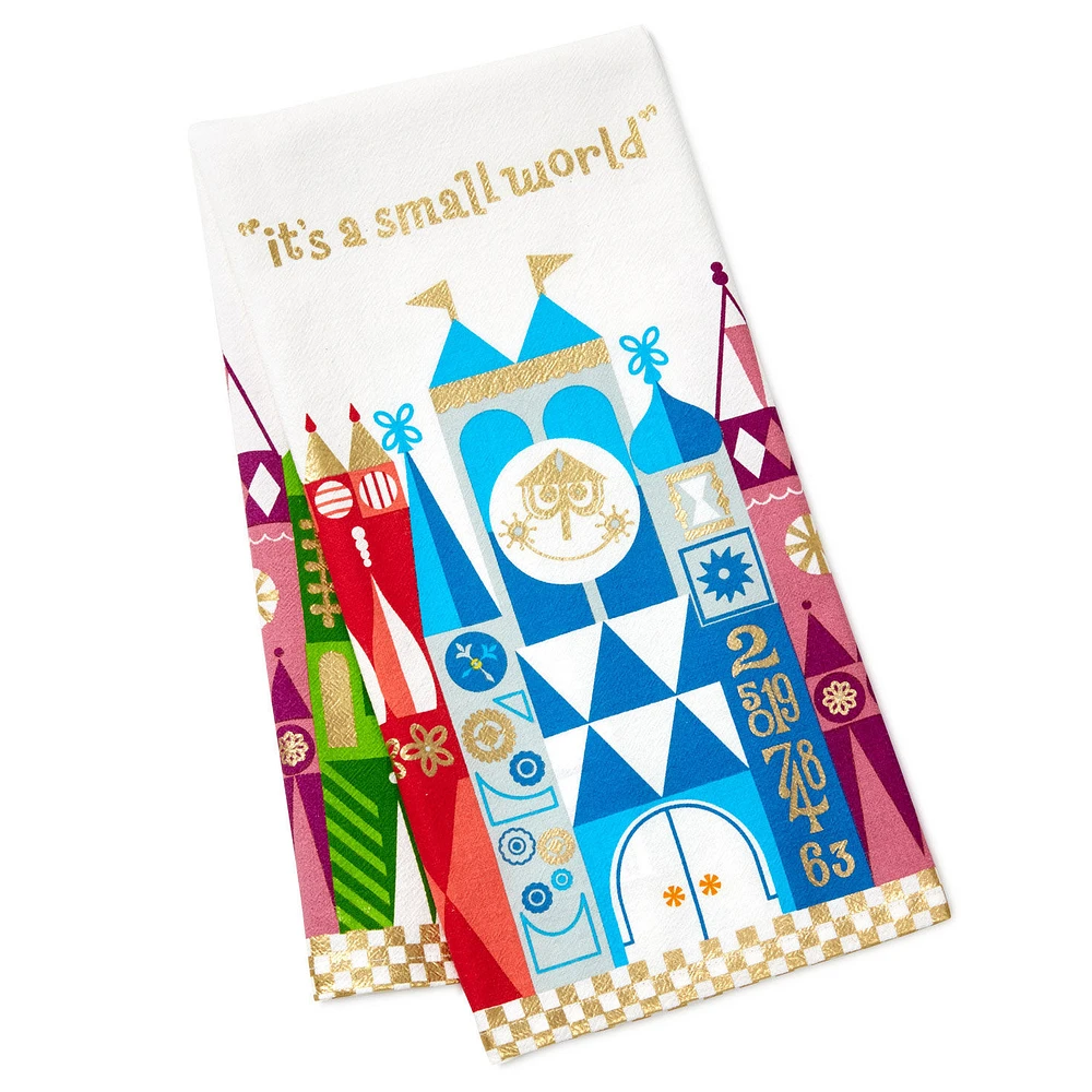 Disney It's a Small World Tea Towel, 18x26 for only USD 14.99 | Hallmark