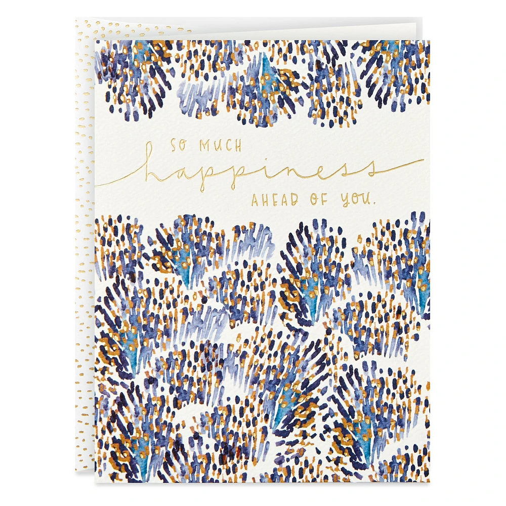 So Much Happiness Ahead of You Wedding Card for only USD 4.59 | Hallmark