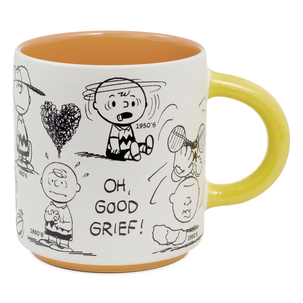 Peanuts® 75th Anniversary Charlie Brown Through the Decades Mug, 17.5 oz. for only USD 16.99 | Hallmark