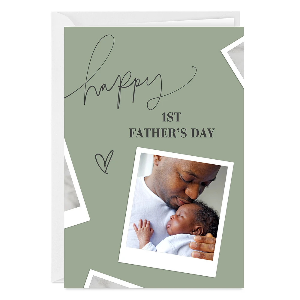Happy 1st Instant-Photo Frame Custom Father's Day Card for only USD 4.99 | Hallmark