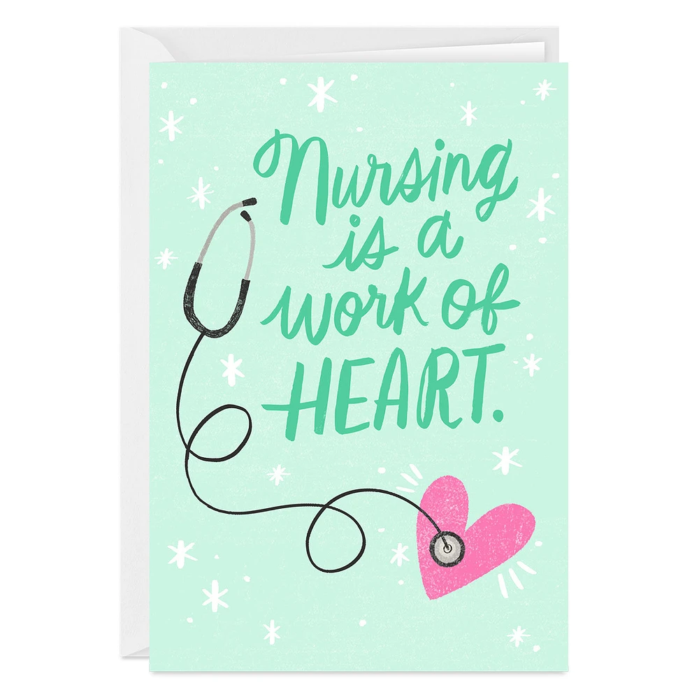 Work of Heart Custom Thank-You Card for Nurse for only USD 4.99 | Hallmark