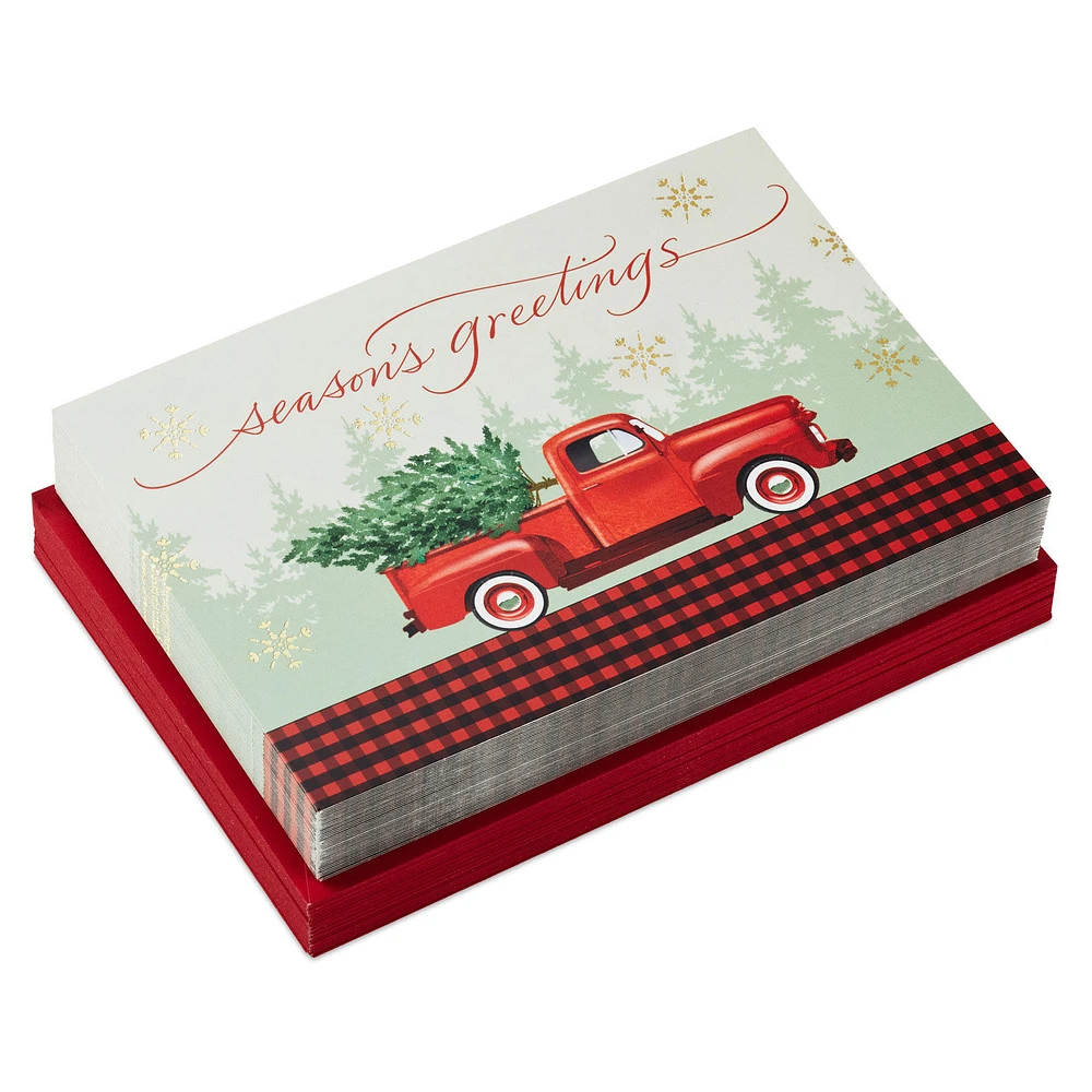 Rustic Red Truck Boxed Christmas Cards, Pack of 40 for only USD 15.49 | Hallmark