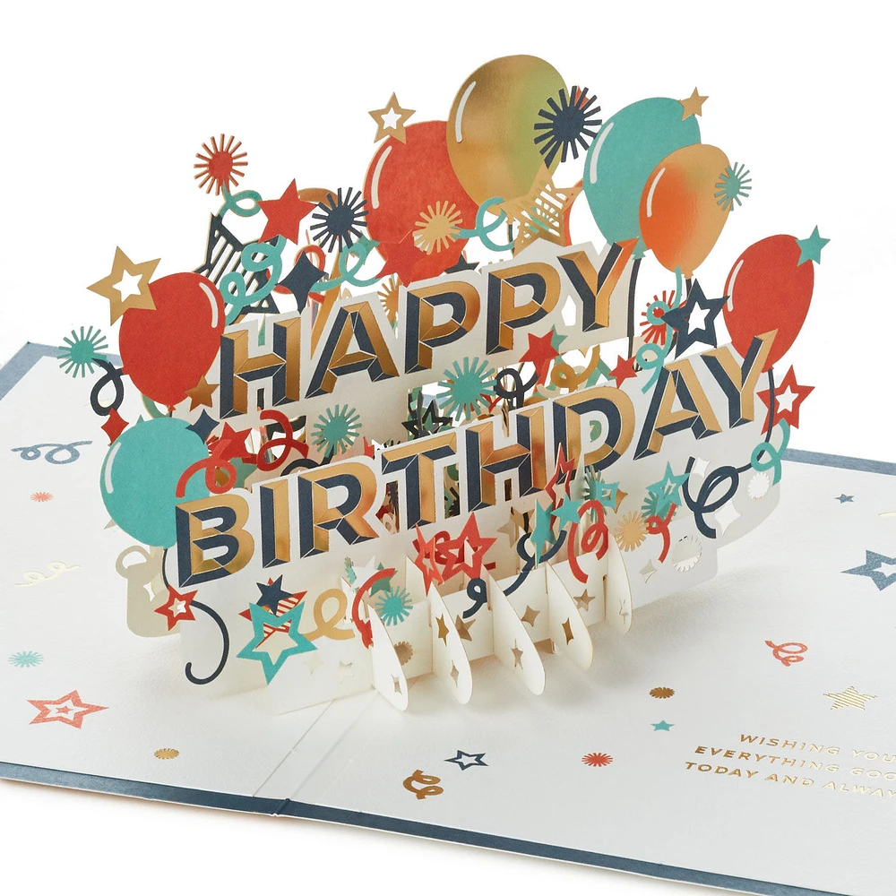 Everything Good, Today and Always Pop-Up Birthday Card for only USD 12.99 | Hallmark