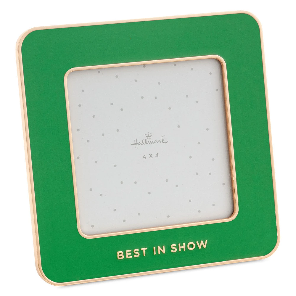 Best in Show Green Enamel Picture Frame, 4x4 for only USD 18.99 | Hallmark