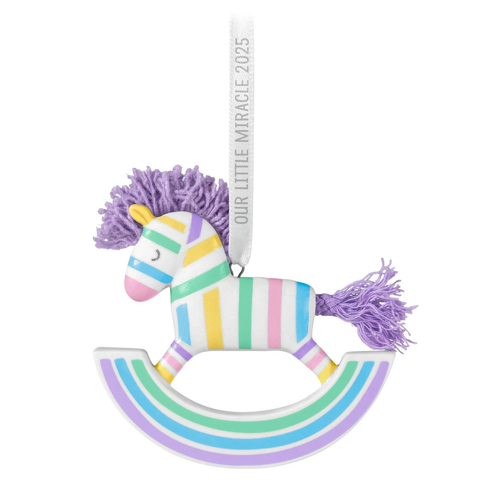 Our Little Miracle 2025 Porcelain Ornament for only USD 24.99 | Hallmark