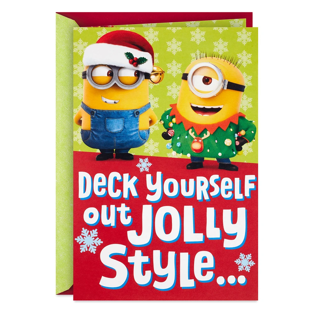 Despicable Me Minions Jolly Style Musical Pop-Up Christmas Card for only USD 7.59 | Hallmark