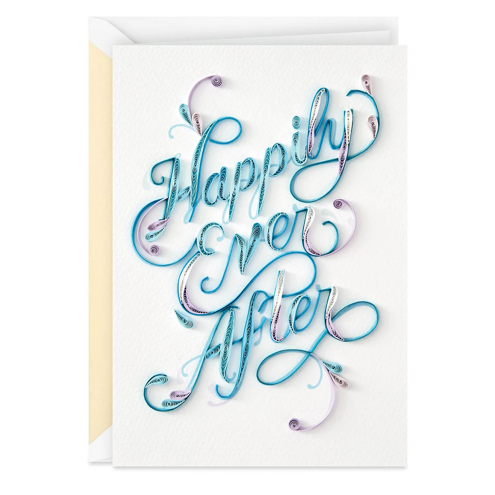 A Beautiful Life Together Quilled Paper Handmade Wedding Card for only USD 13.59 | Hallmark