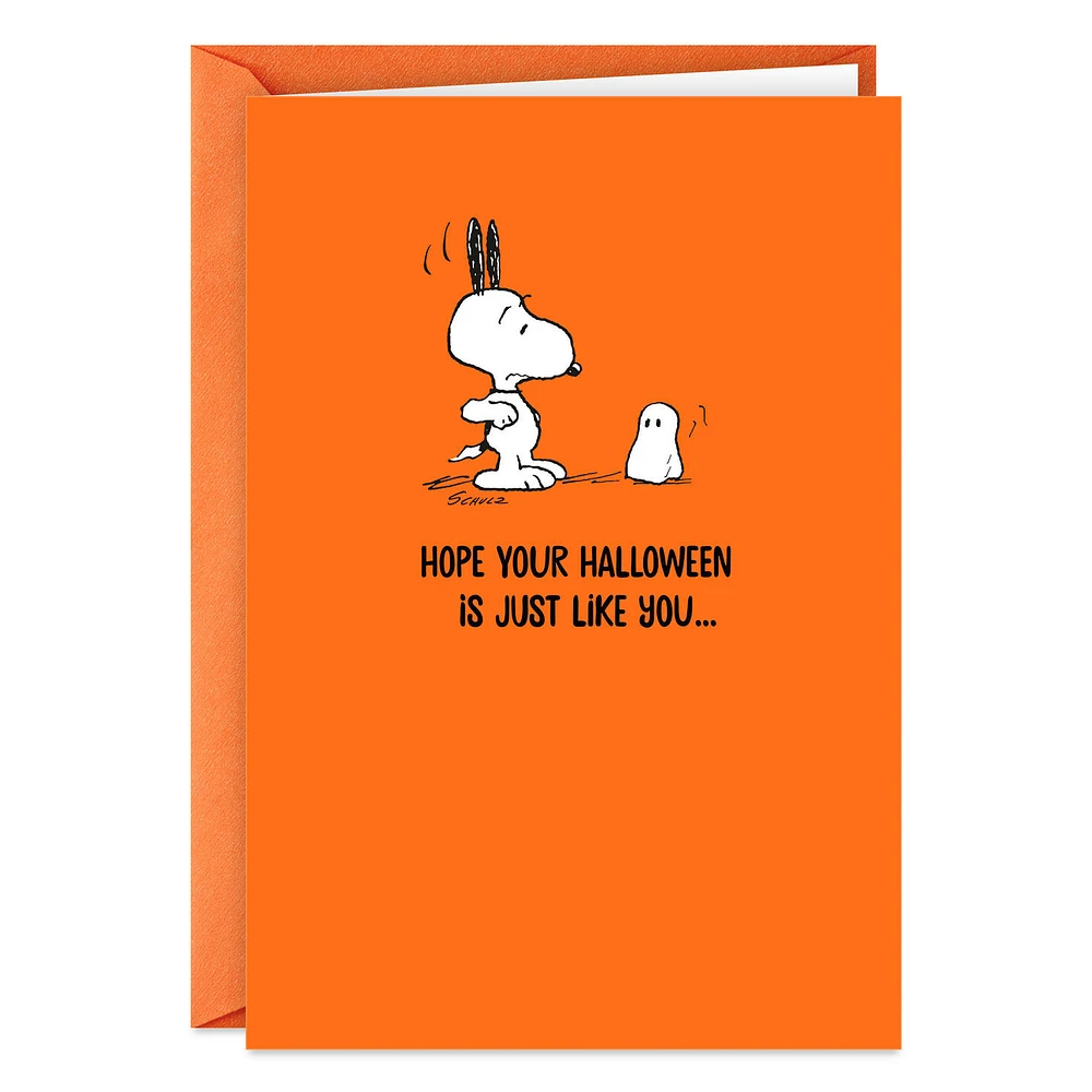 Peanuts® Snoopy and Ghost So Awesome It's Scary Halloween Card for only USD 2.00 | Hallmark
