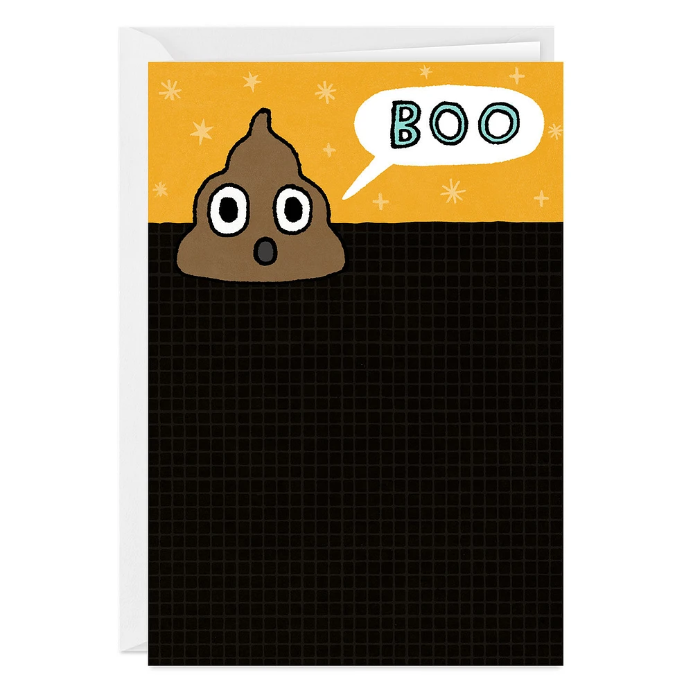 Boo Poo Funny Custom Halloween Card for only USD 4.99 | Hallmark