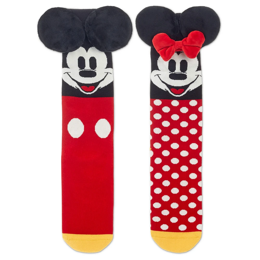 Disney Mickey Mouse and Minnie Mouse Novelty Crew Socks for only USD 19.99 | Hallmark