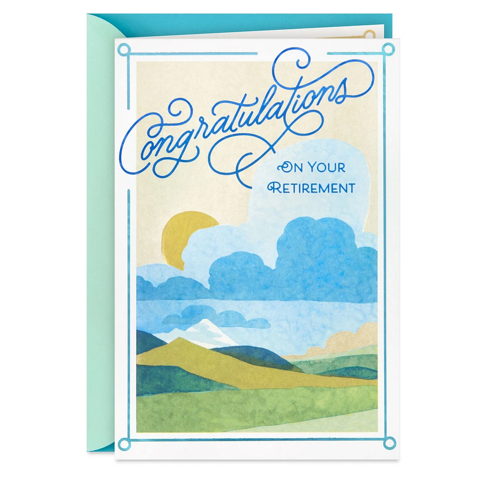 Unfolding Possibilities Retirement Card for only USD 4.59 | Hallmark
