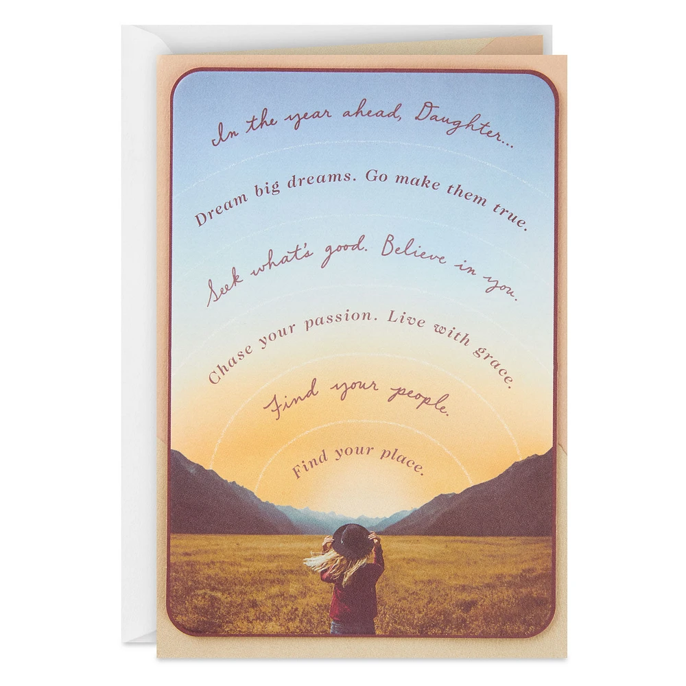 Believe in You Birthday Card for Daughter for only USD 6.59 | Hallmark