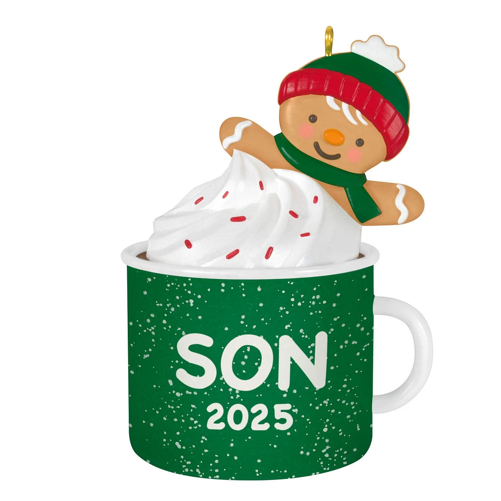 Son Gingerbread Boy in Mug 2025 Ornament for only USD 18.99 | Hallmark