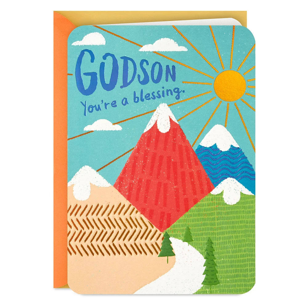 More Wonderful Every Year Birthday Card for Godson for only USD 4.99 | Hallmark