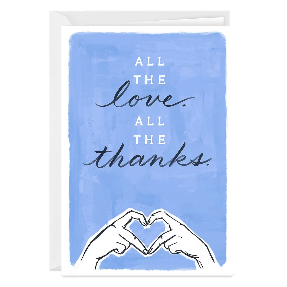All the Love Custom Thank You Card for only USD 4.99 | Hallmark