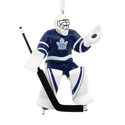 NHL Toronto Maple Leafs® Goalie Hallmark Ornament for only USD 14.99 | Hallmark