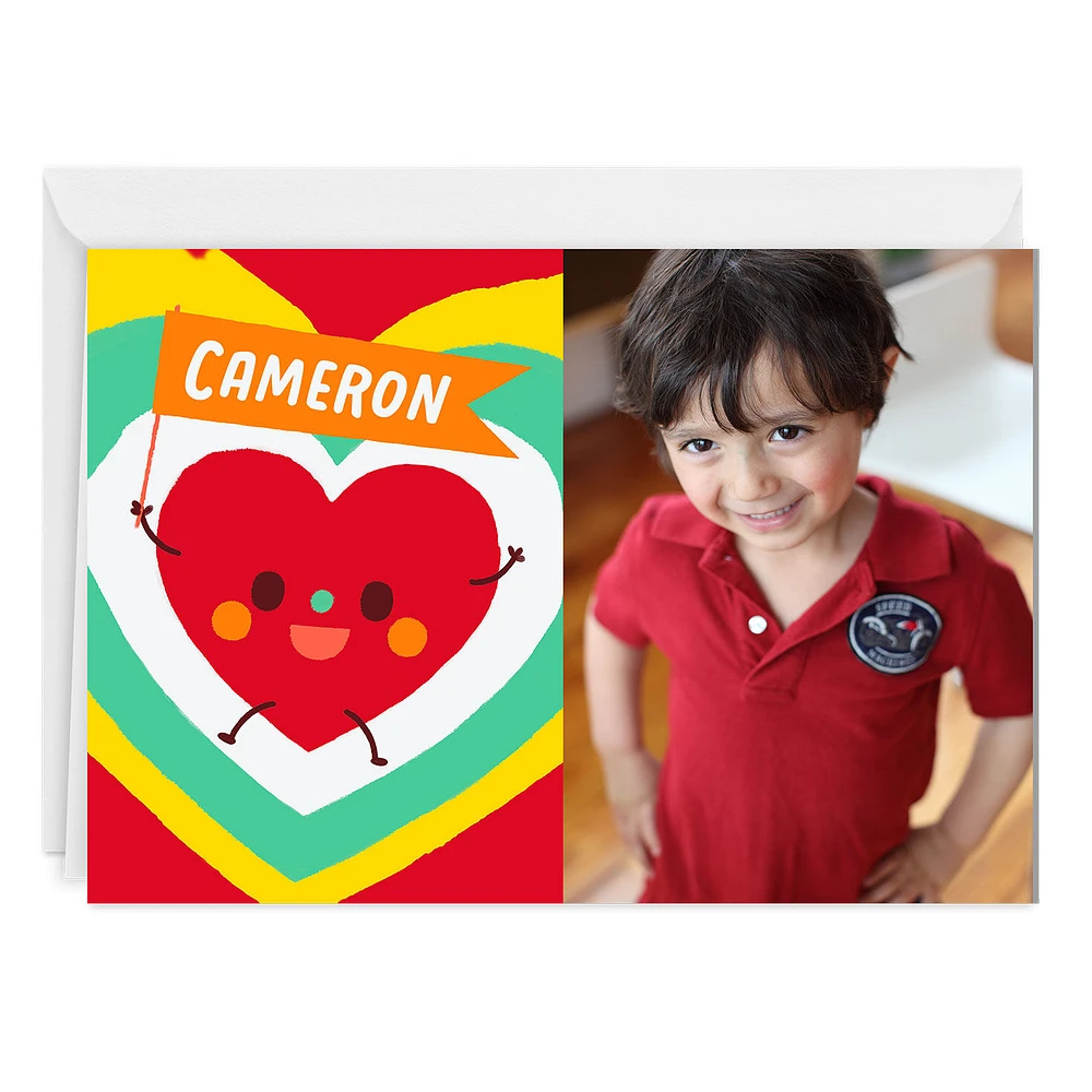 Happy Heart Custom Love Card for only USD 4.99 | Hallmark
