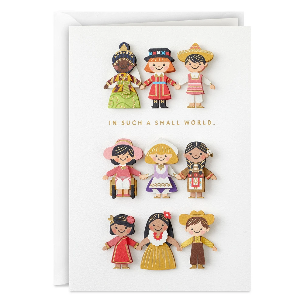 Disney It’s a Small World Thinking of You Card for only USD 8.59 | Hallmark