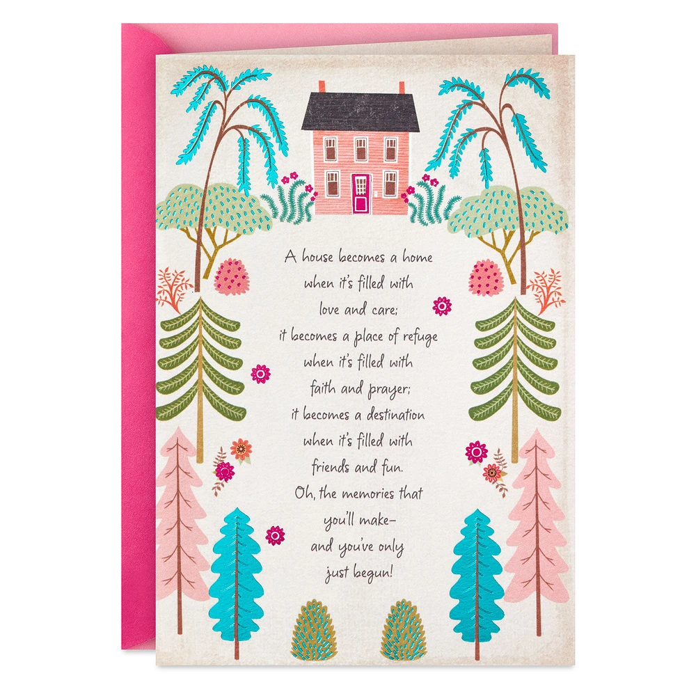 A House Filled With Love Religious New Home Congratulations Card for only USD 3.99 | Hallmark