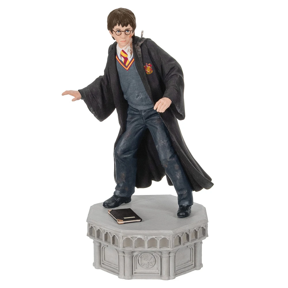 Harry Potter and the Chamber of Secrets™ Collection Harry Potter™ Ornament With Light and Sound for only USD 43.99 | Hallmark
