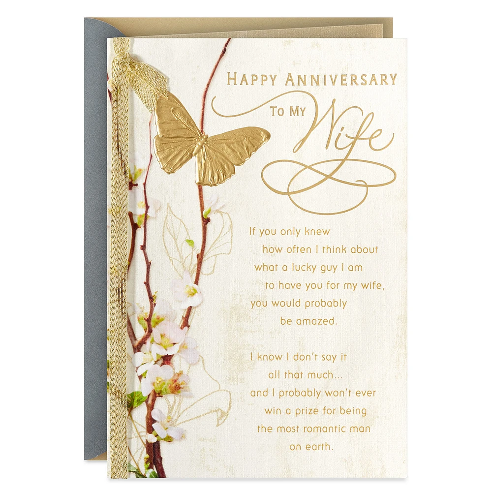 I'm a Lucky Guy Anniversary Card for Wife for only USD 6.99 | Hallmark