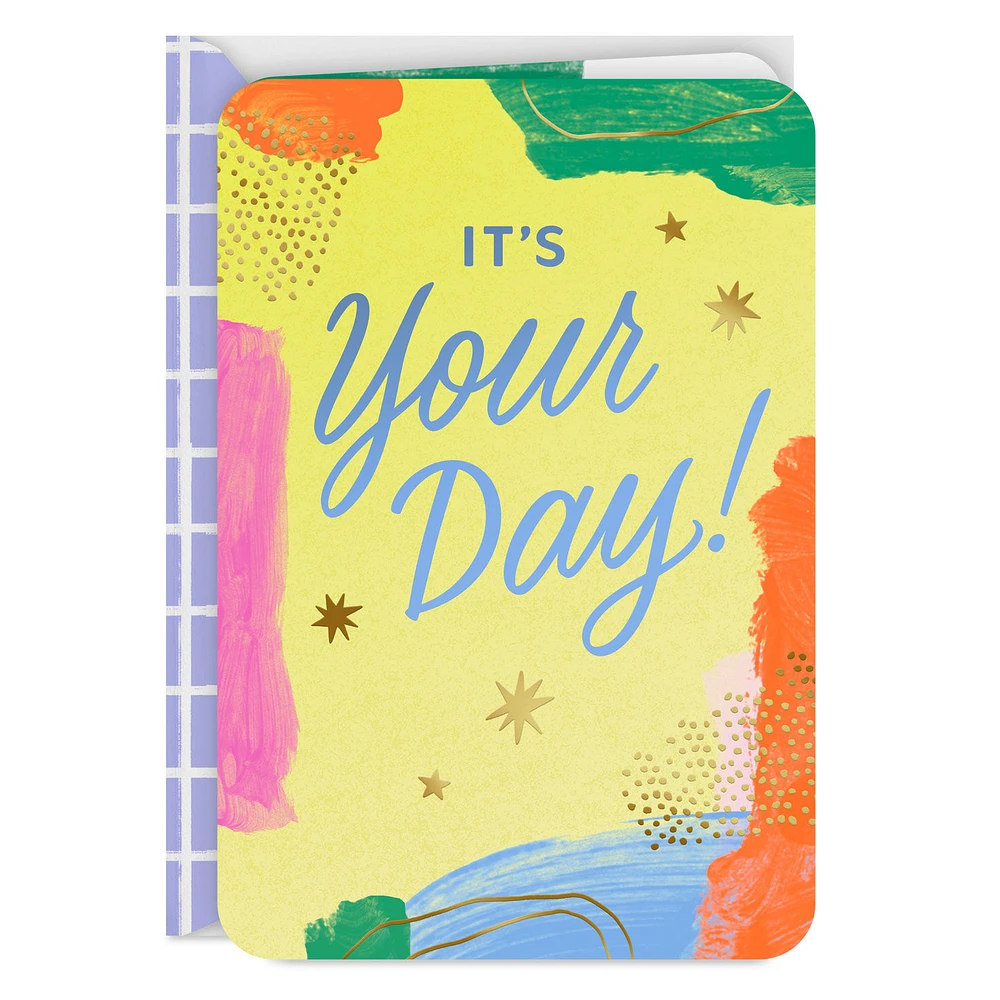 It's Your Day to Celebrate Card for Kids for only USD 2.99 | Hallmark