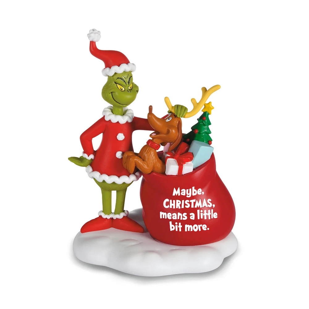 Dr. Seuss's How the Grinch Stole Christmas!™ Grinch and Max Figurine, 5.5" for only USD 44.99 | Hallmark