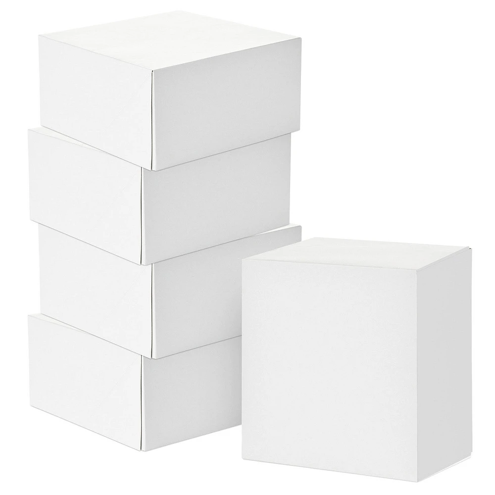White 5-Pack Square Gift Boxes, 8” for only USD 7.99 | Hallmark