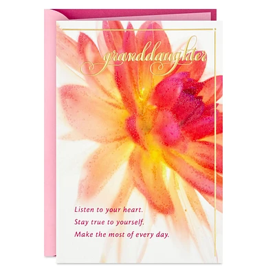 Shine Beautifully Birthday Card for Granddaughter for only USD 4.99 | Hallmark