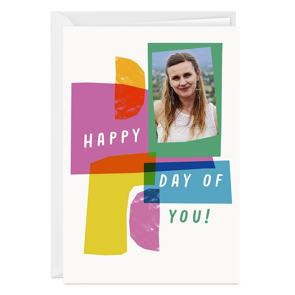 Bold and Bright Abstract Shapes Custom Birthday Card for only USD 4.99 | Hallmark
