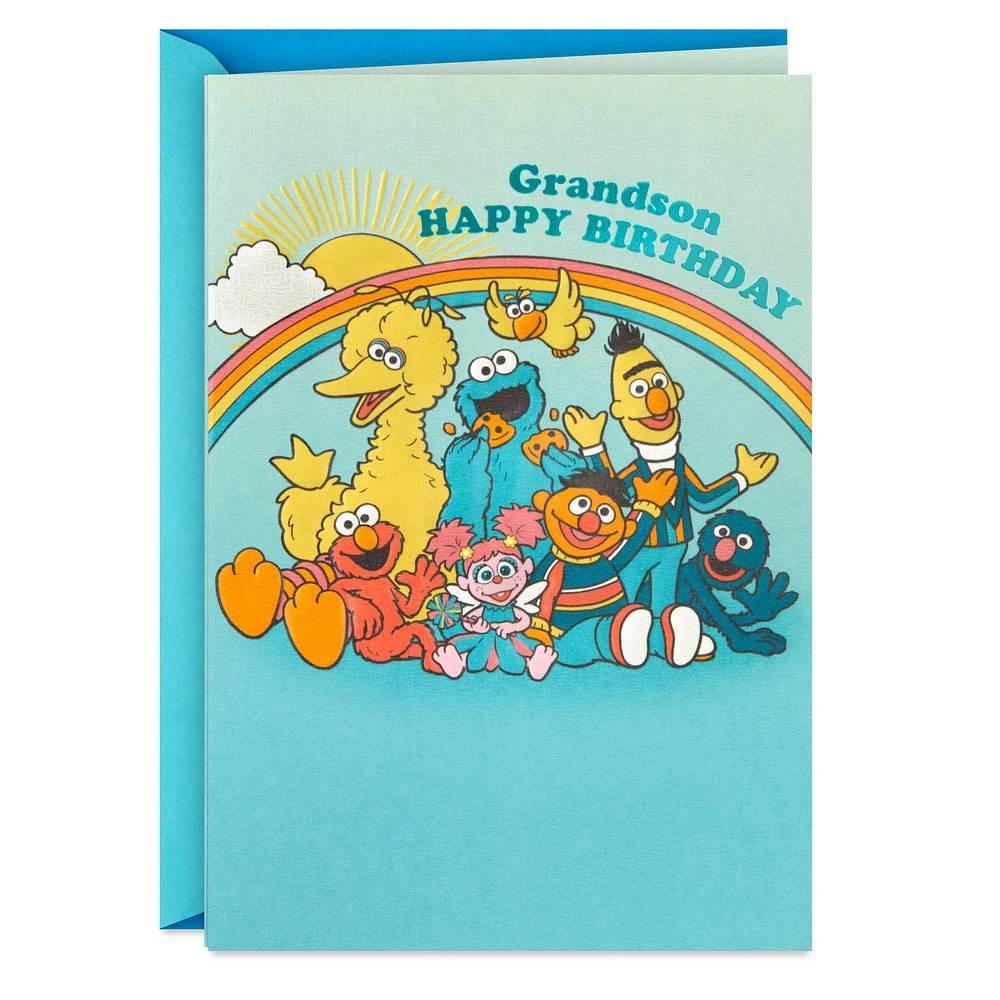 Sesame Street® So Very Lovable Birthday Card for Grandson for only USD 4.99 | Hallmark